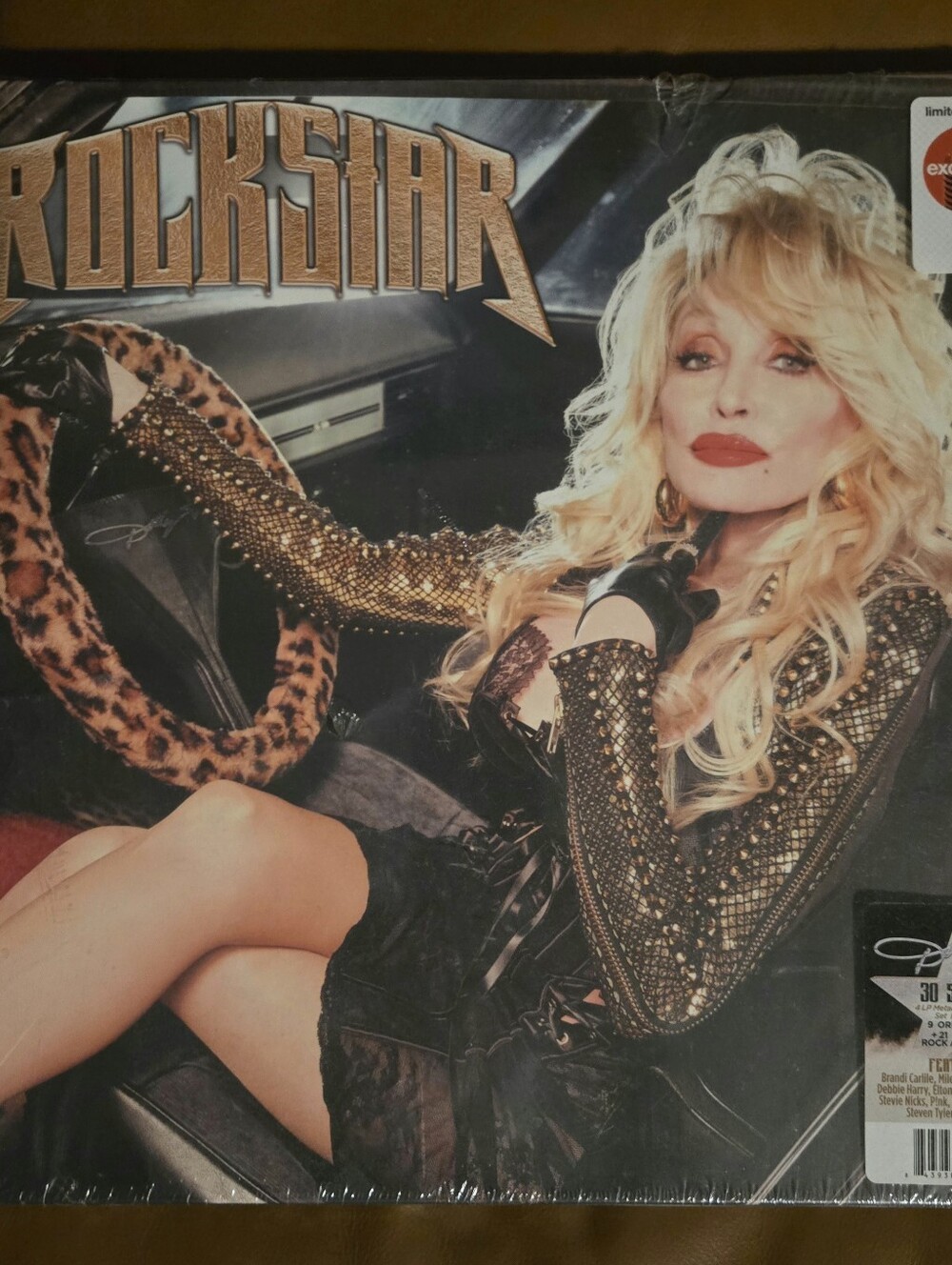 Dolly Parton 4 LP Metallic Gold Box Set